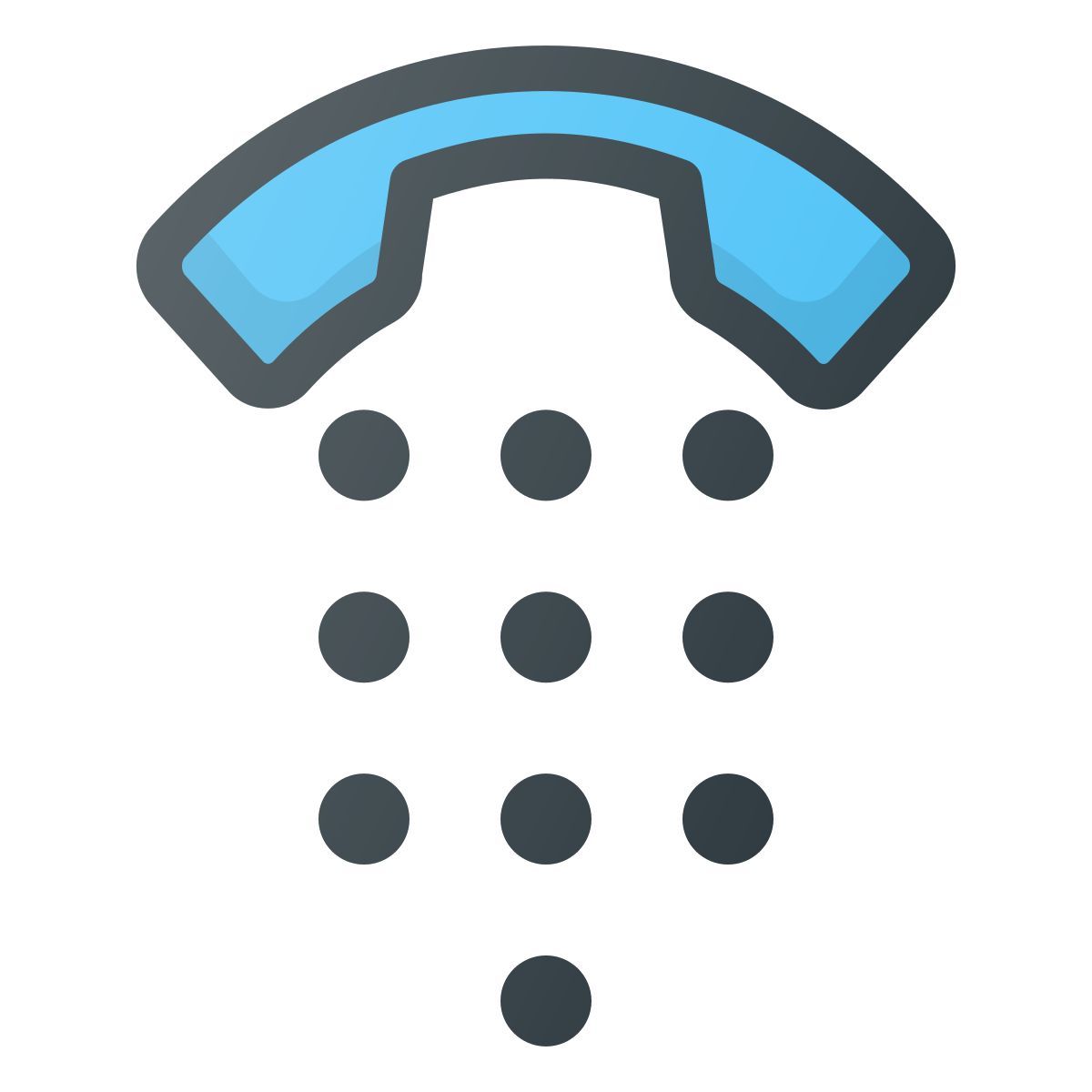 dial pad icon