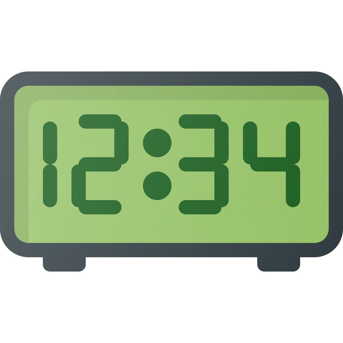 digital clock icon