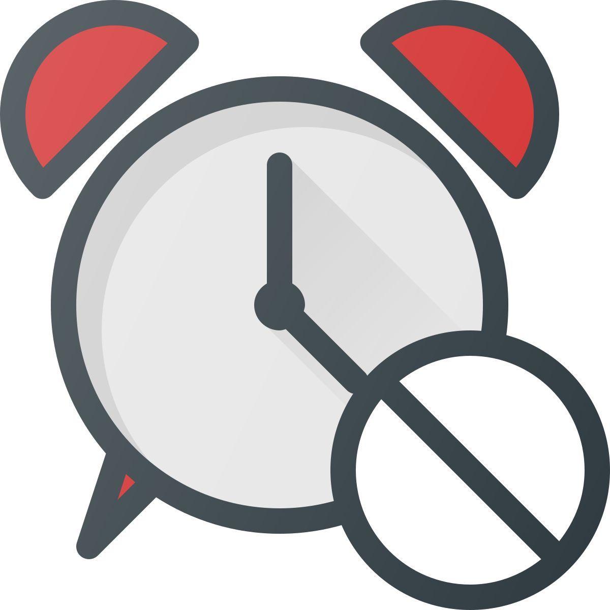 disable alarm icon