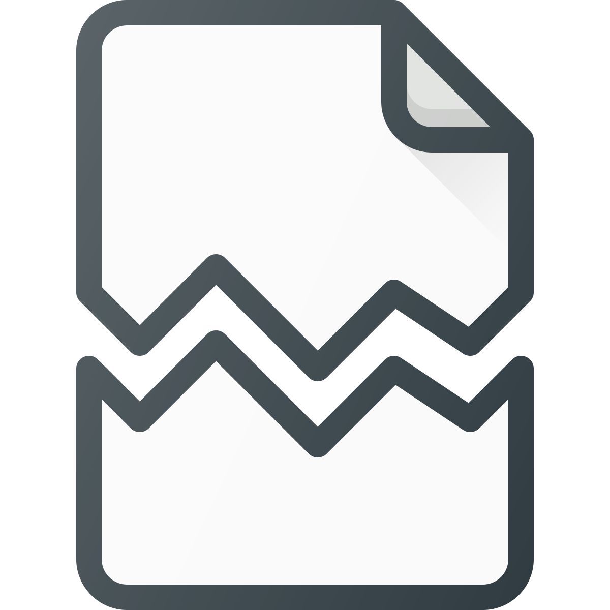 torn sheet icon