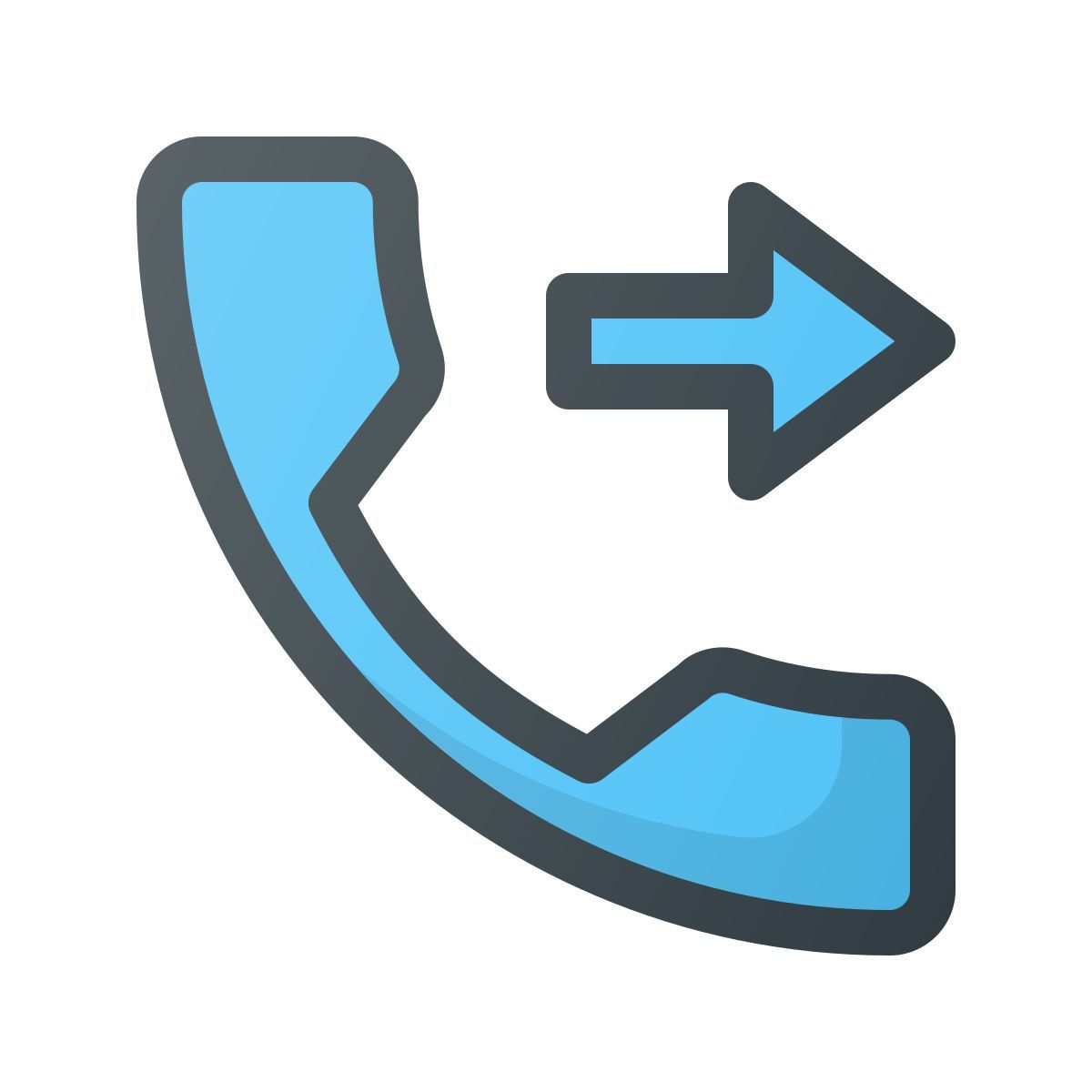 forward calls icon