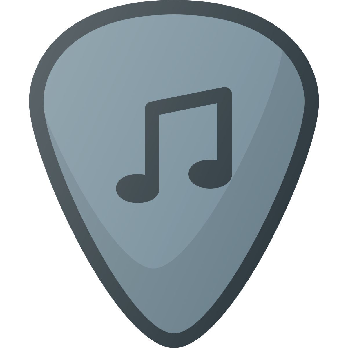 guitar pick icon