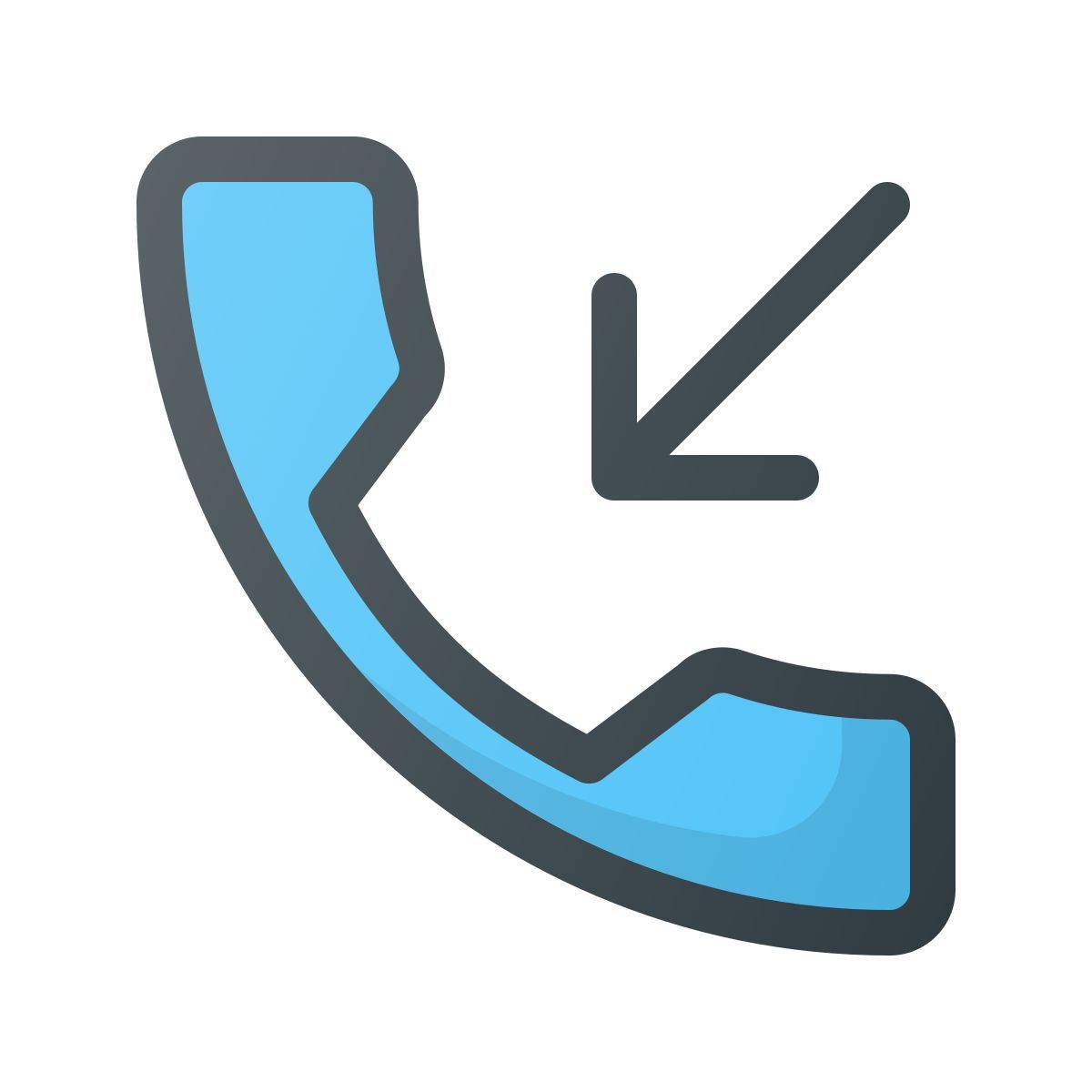 incoming call icon