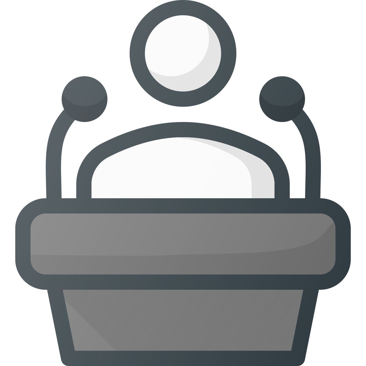 podium avec audience icon