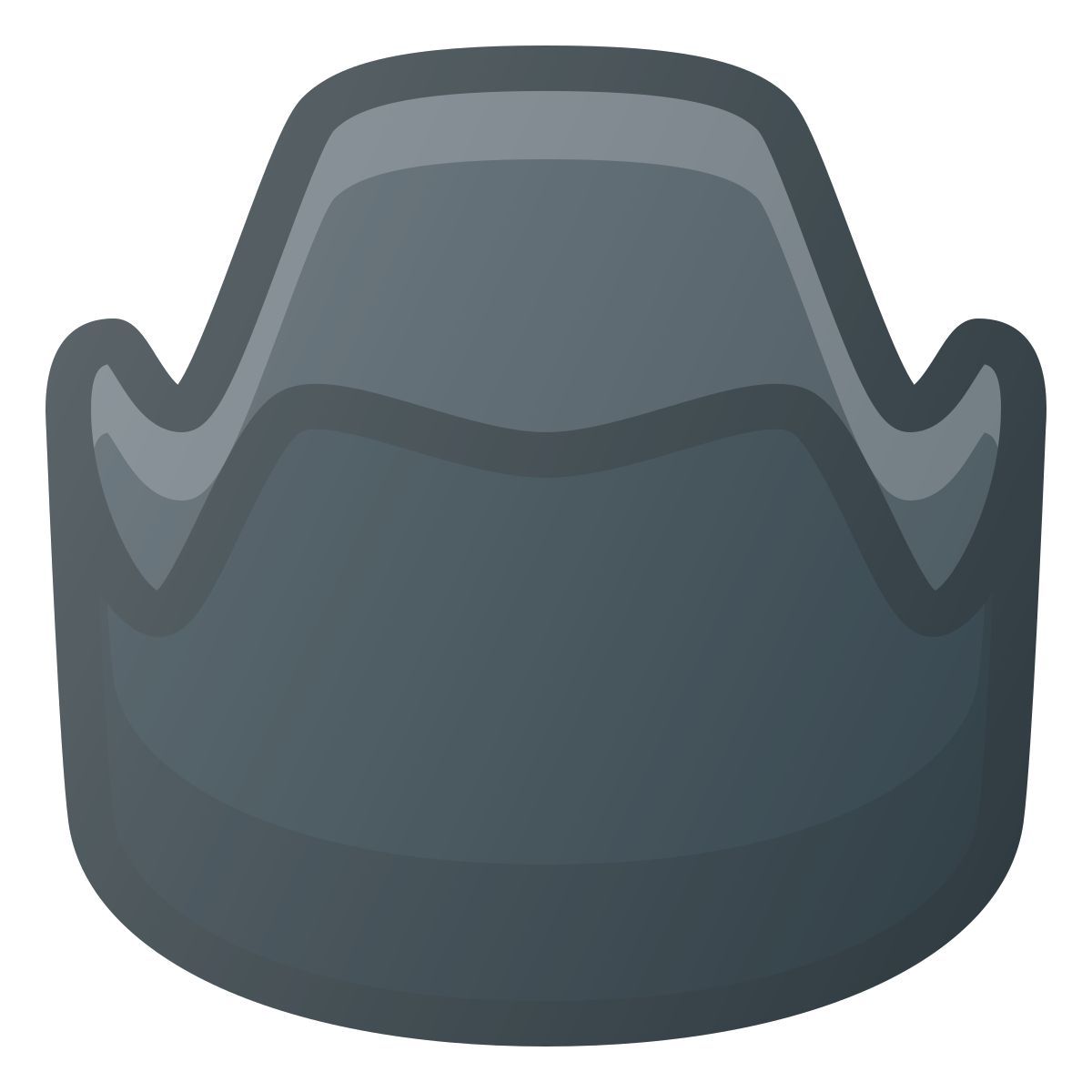 lens hood icon