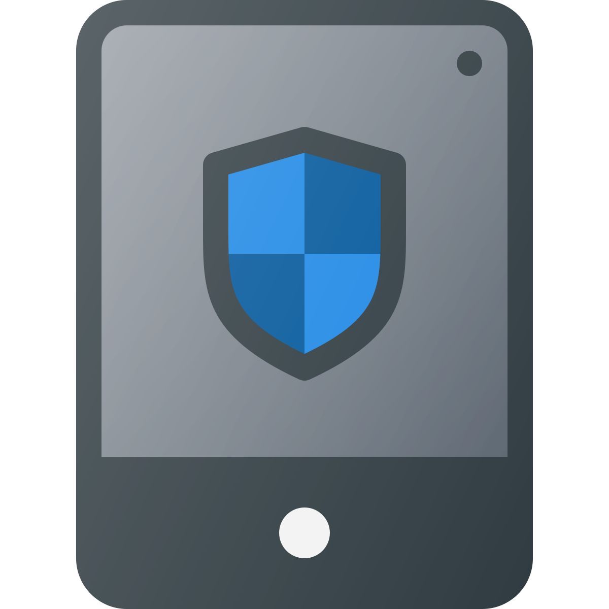 mobile phone security icon