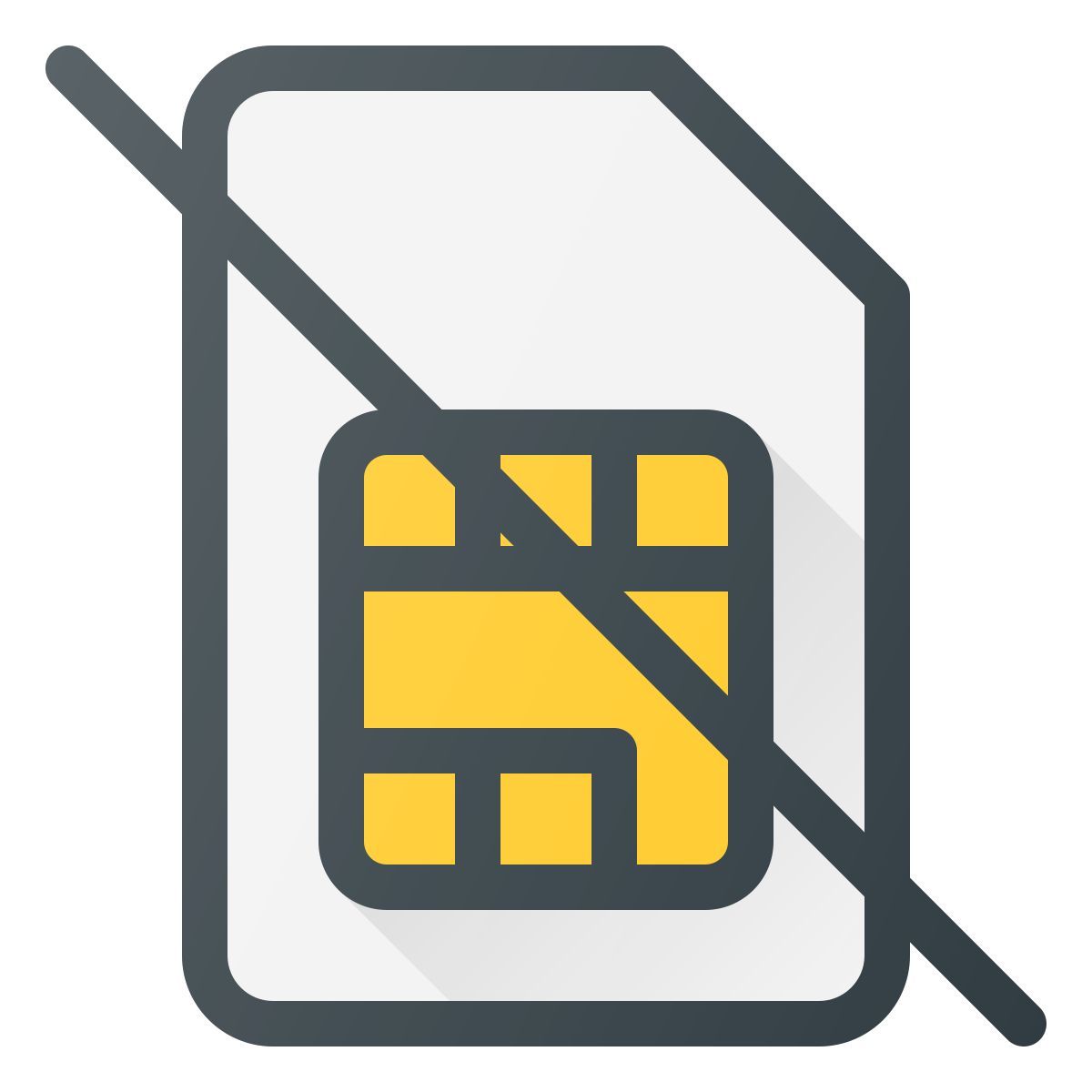 no sim card icon