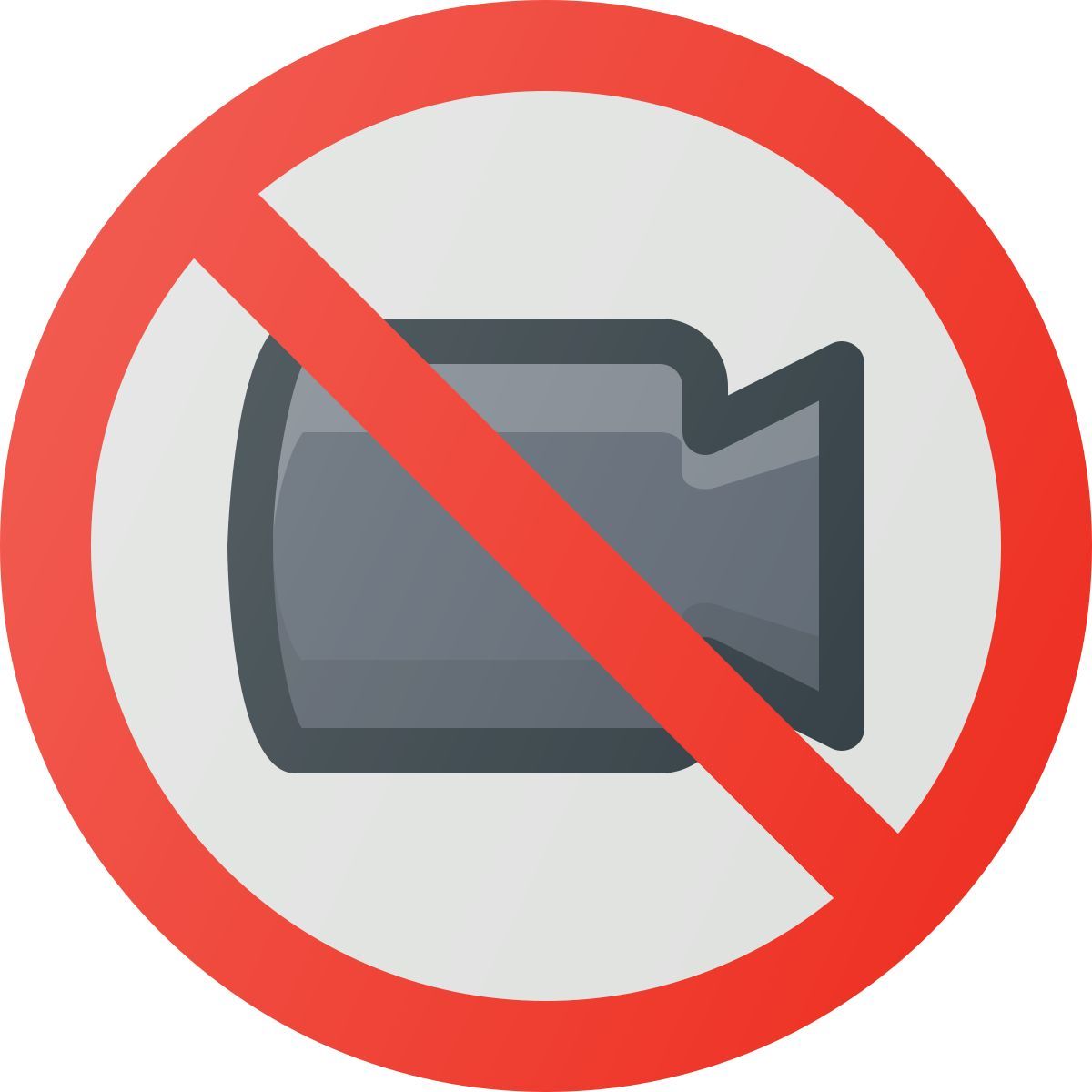 no video icon