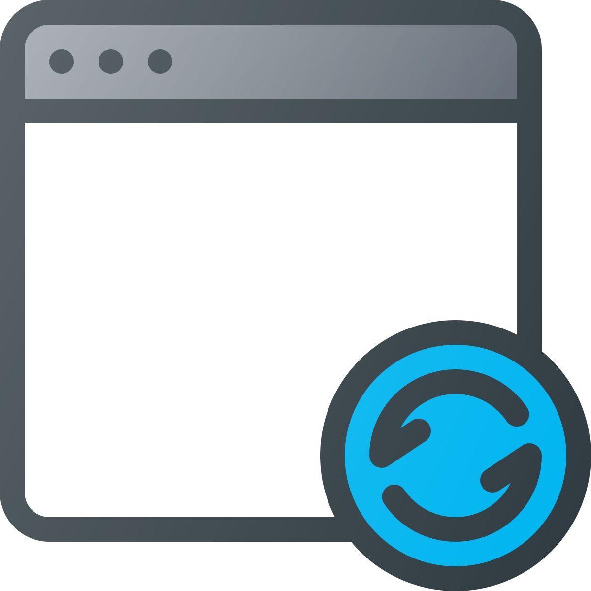refresh website icon