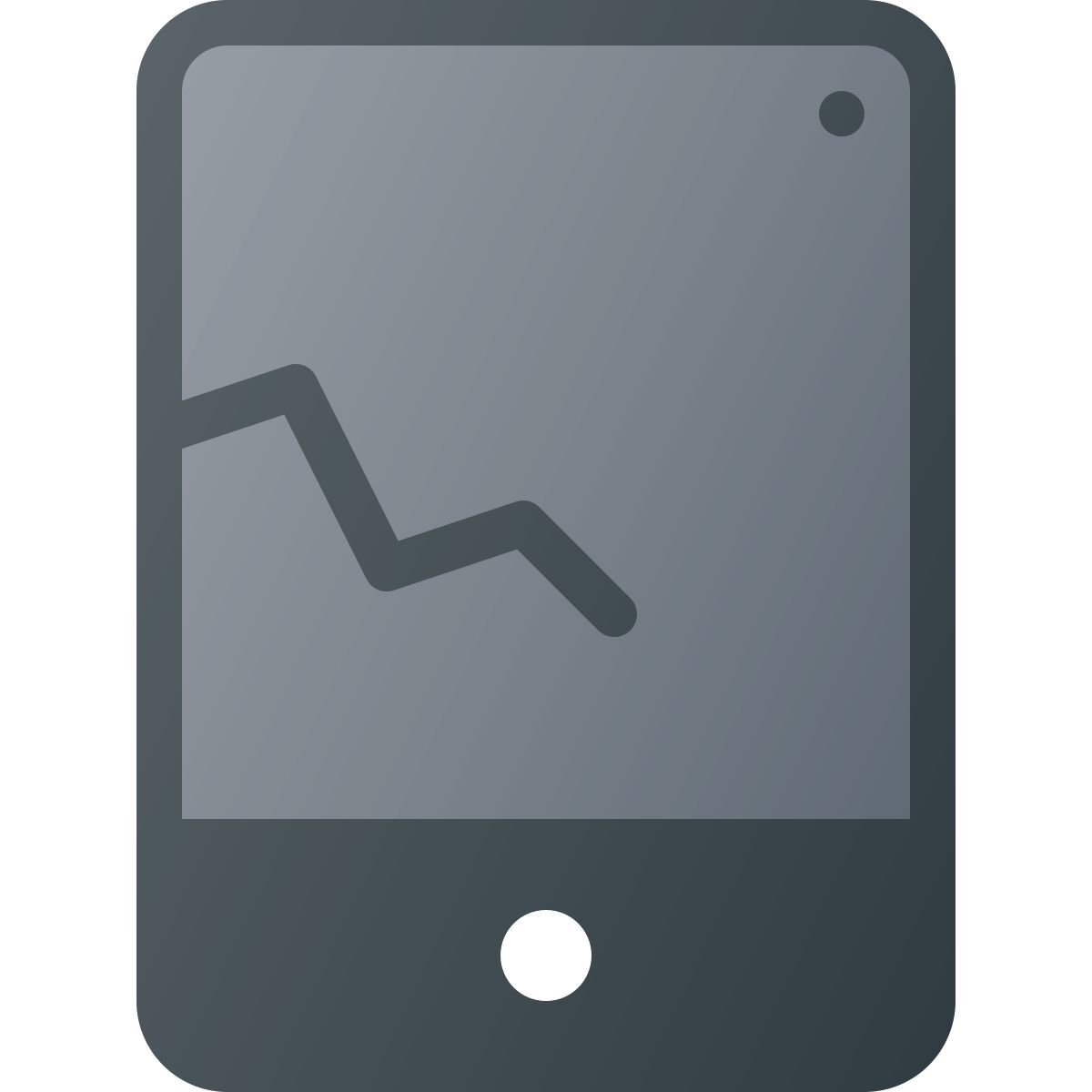 broken tablet icon
