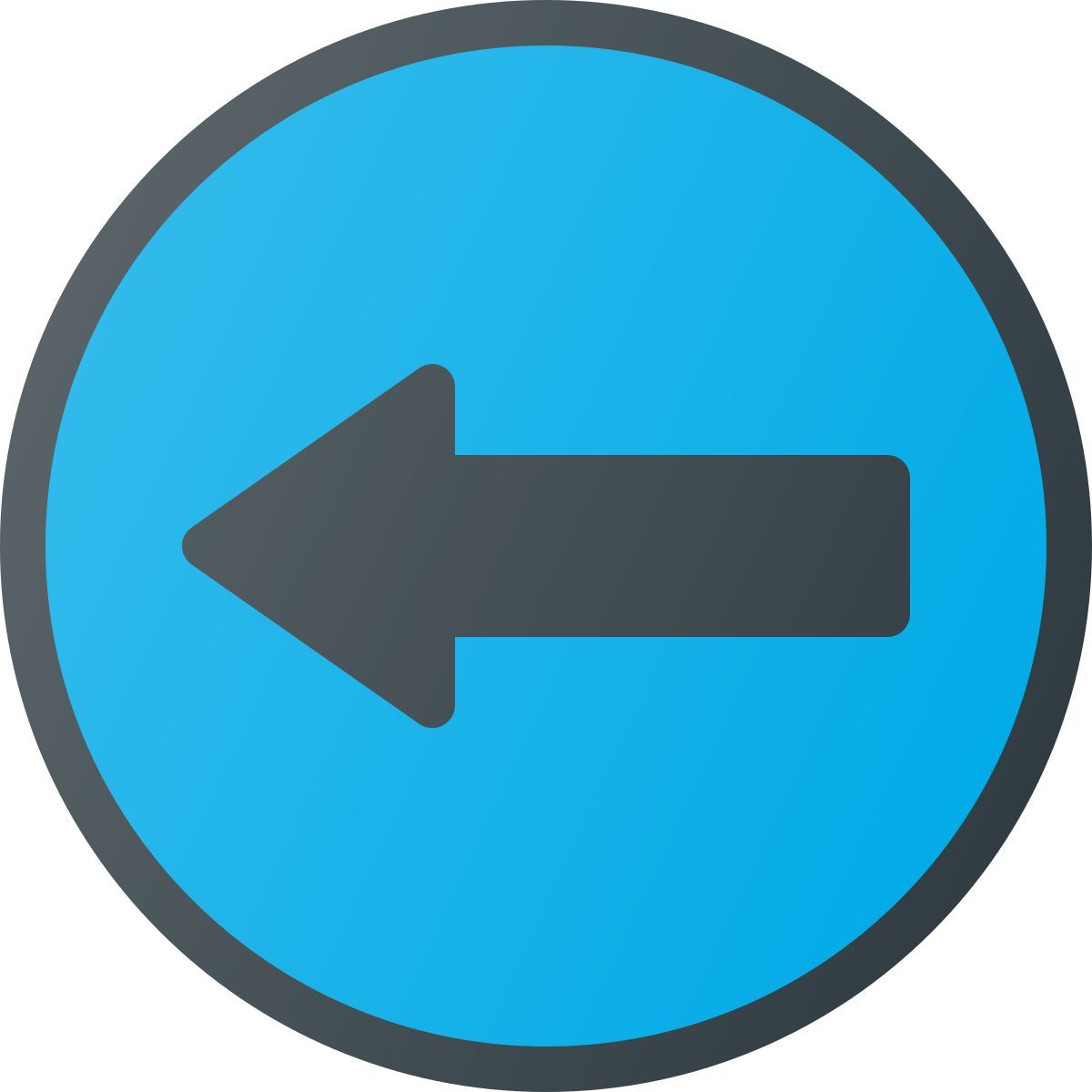 turn left icon
