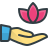 external Hand-Holding-Lotus-beauty-and-spa-those-icons-lineal-color-those-icons-3 icon