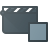 external clapperboard-video-those-icons-lineal-color-those-icons-23 icon