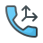external split-call-mobile-telephone-those-icons-lineal-color-those-icons icon