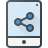 external tablet-network-sharing-those-icons-lineal-color-those-icons icon