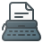 external typewriter-office-those-icons-lineal-color-those-icons icon