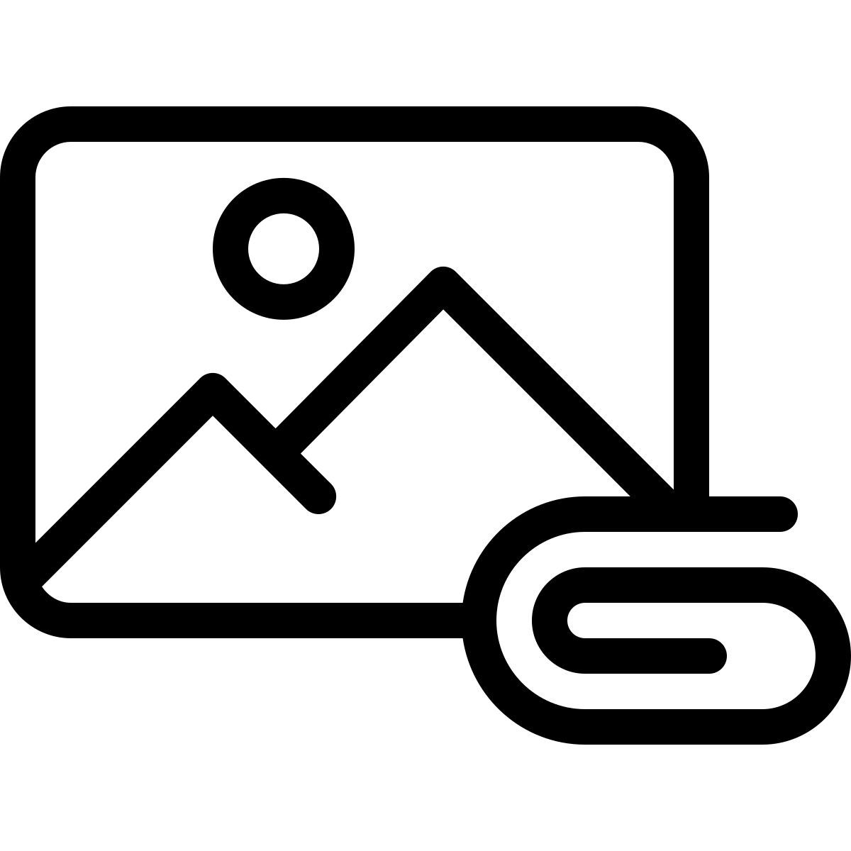 anfügen icon