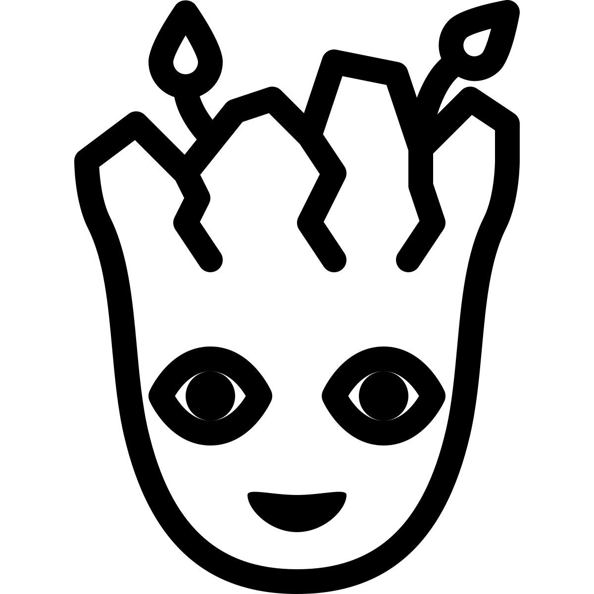 bebé groot icon
