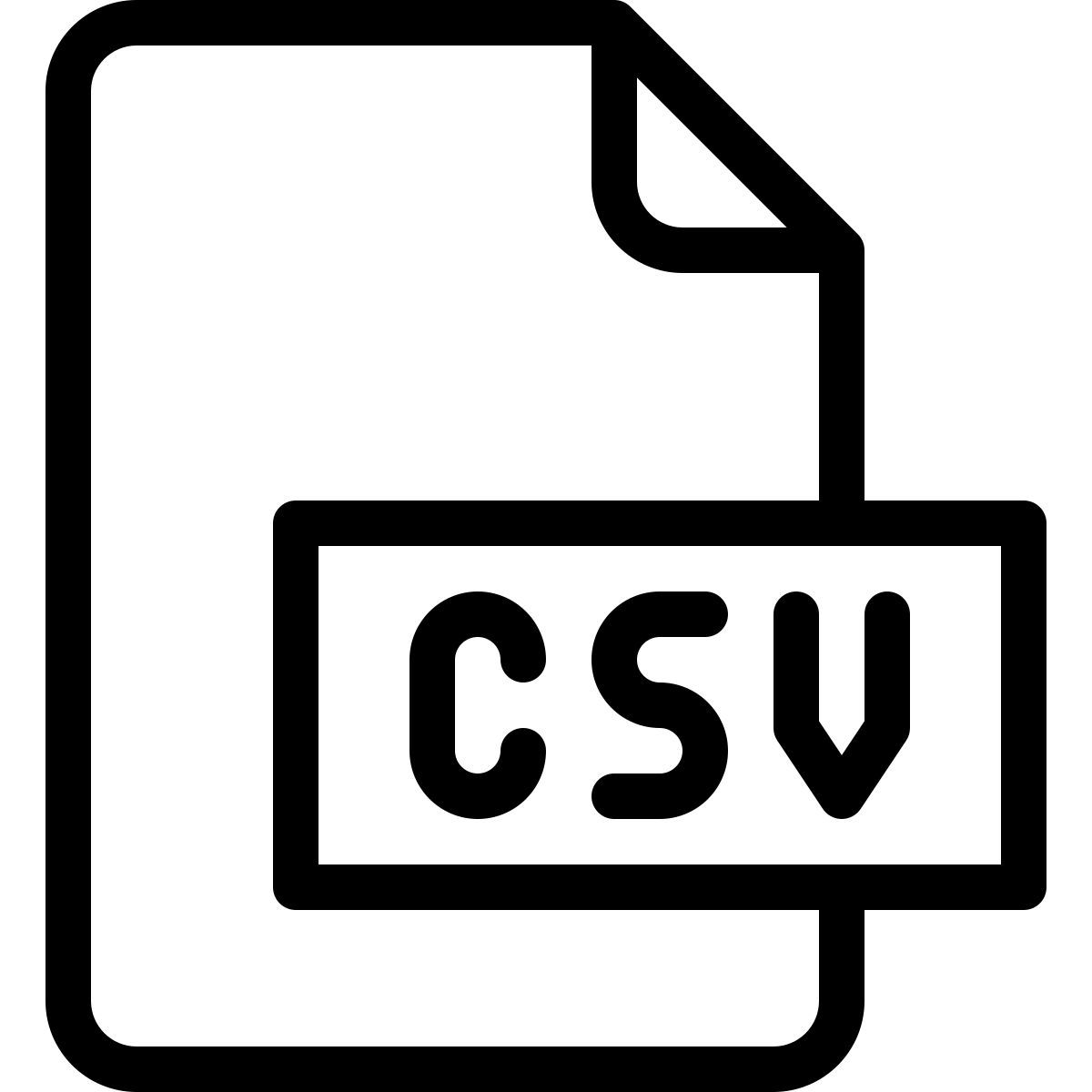 csv icon