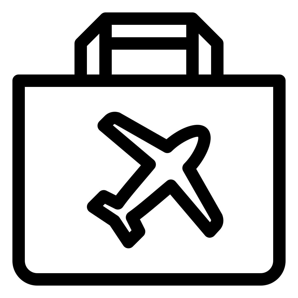 duty free bag icon