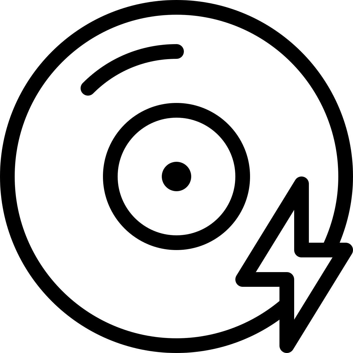 快速光盘 icon