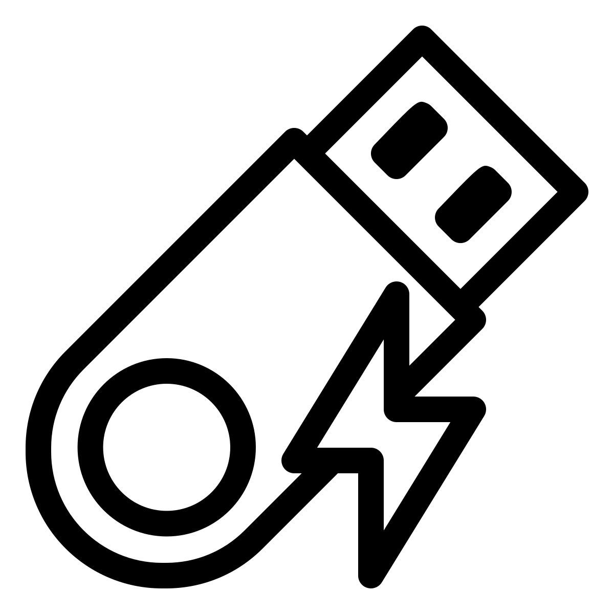 fast usb icon