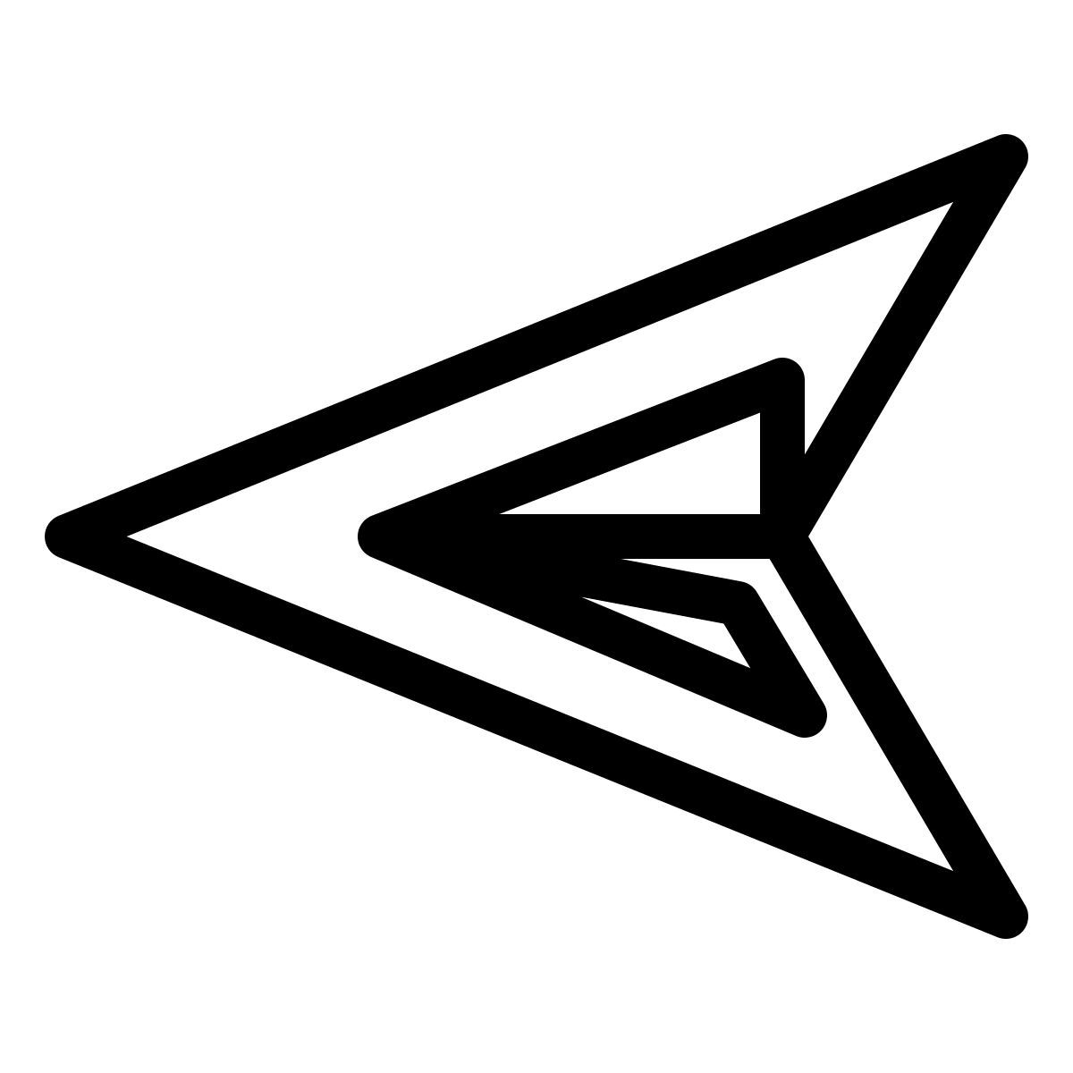 绿色箭头 icon