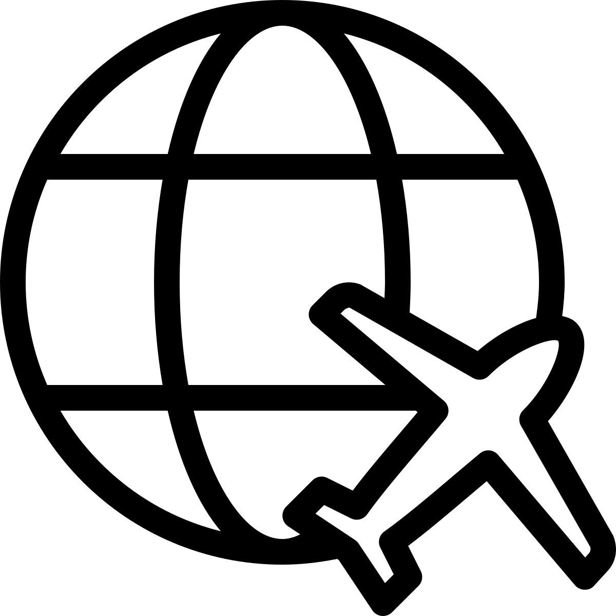 international flight icon