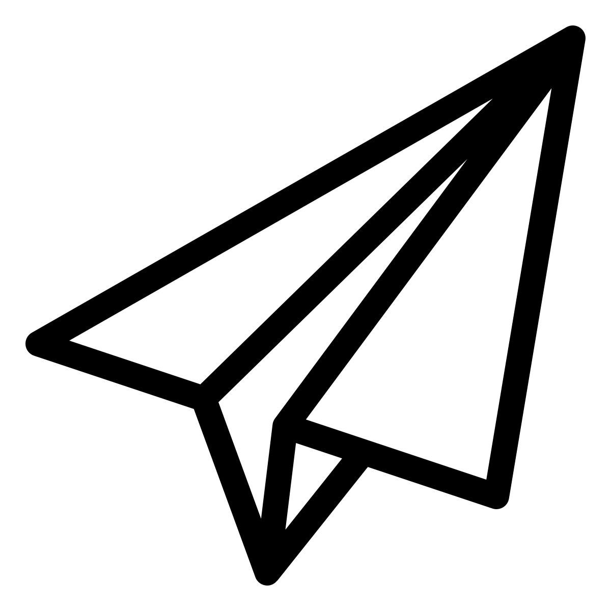paper plane icon