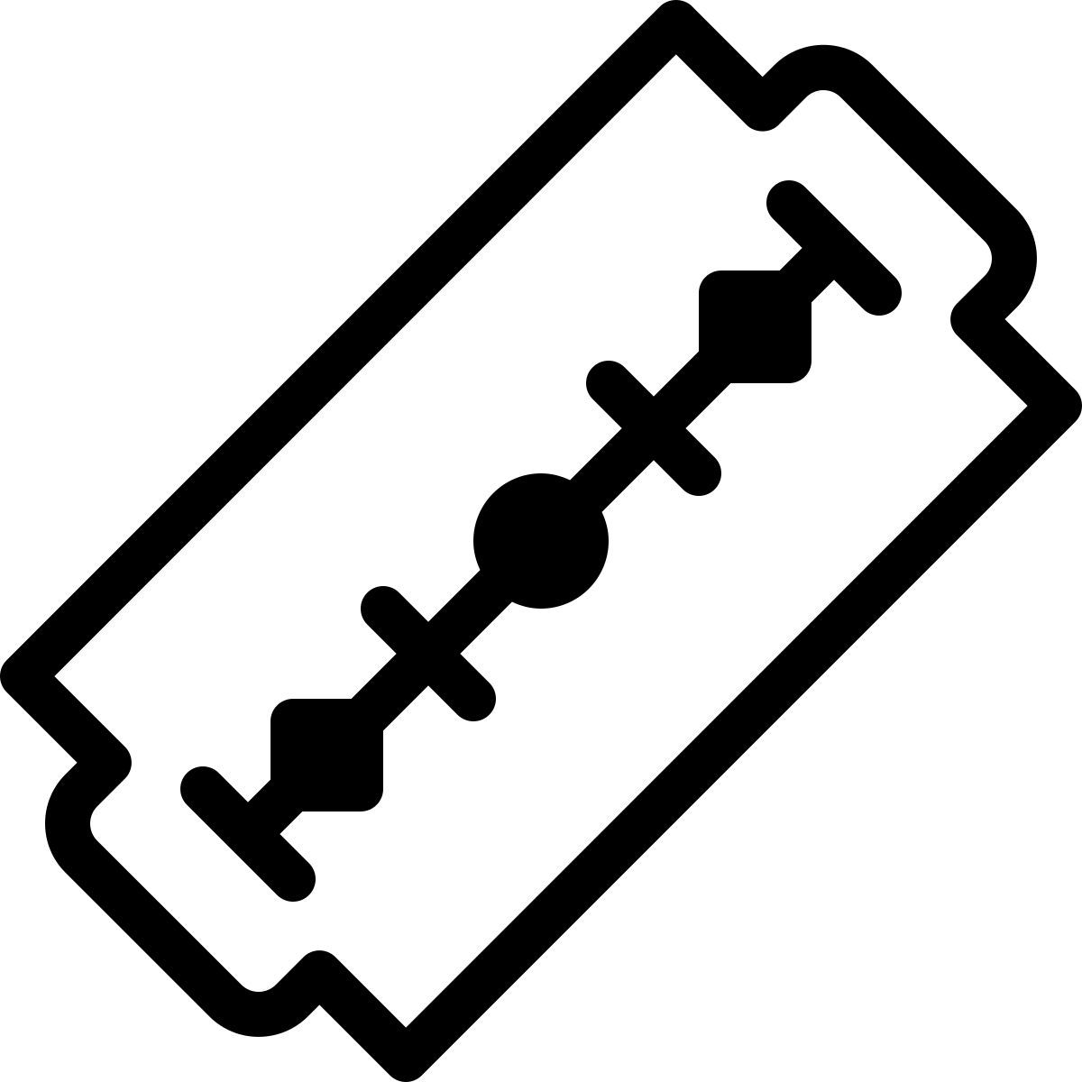 razor blade icon