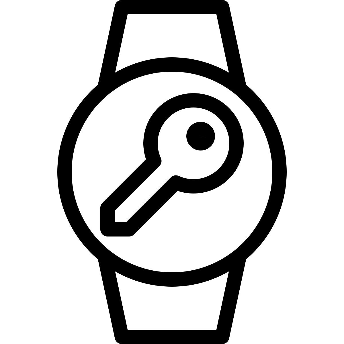 smartwatch key icon