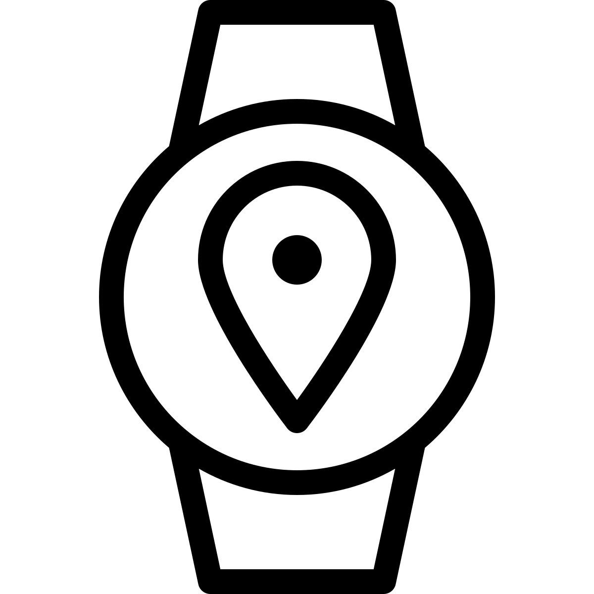 posizione dello smartwatch icon
