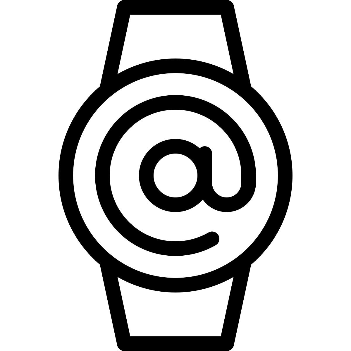 smartwatch mail icon