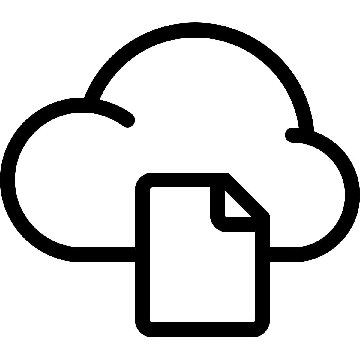 cloud file icon