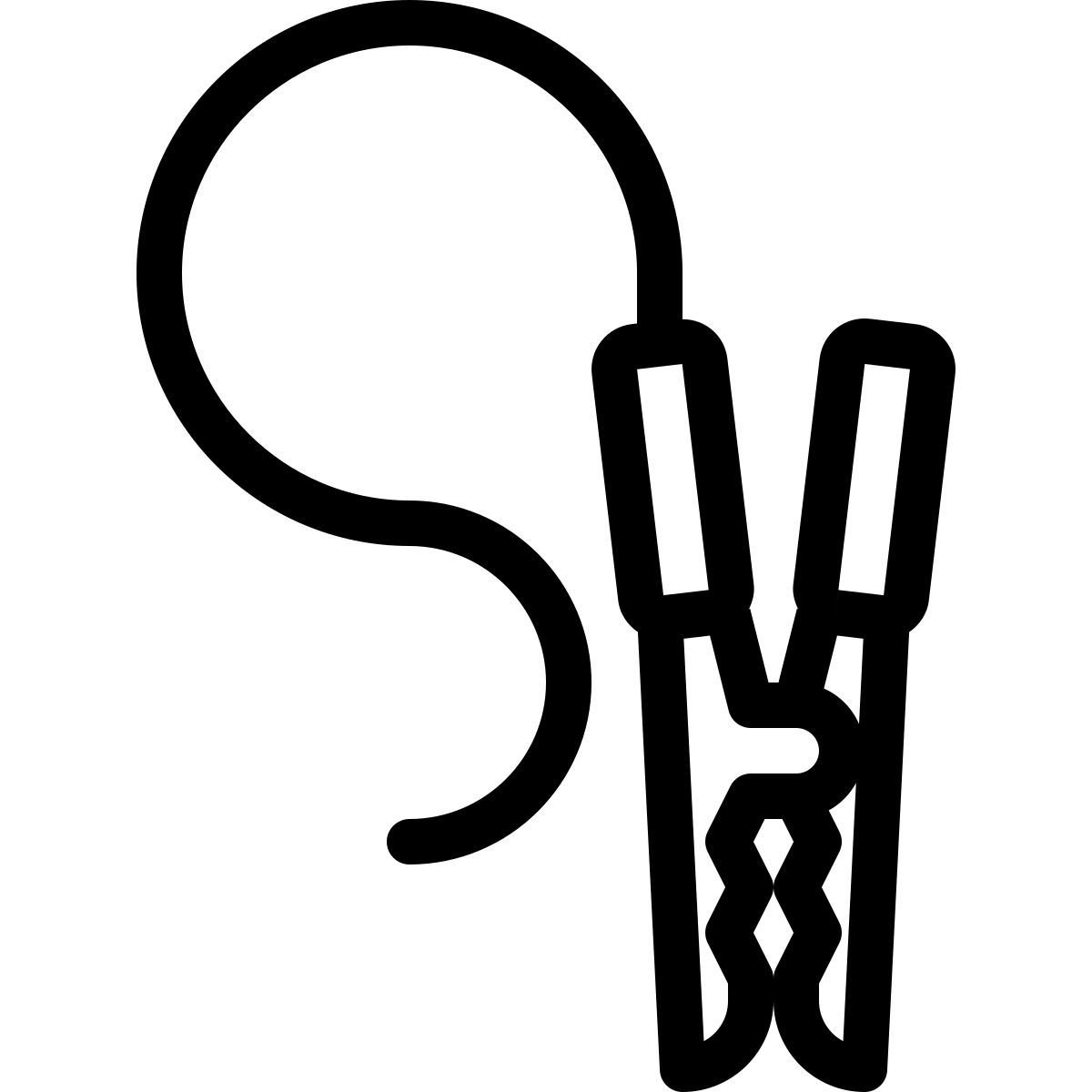 축전지 케이블 icon