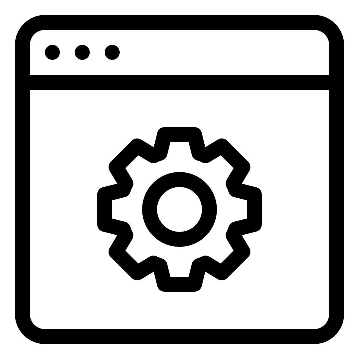 configurações do site icon