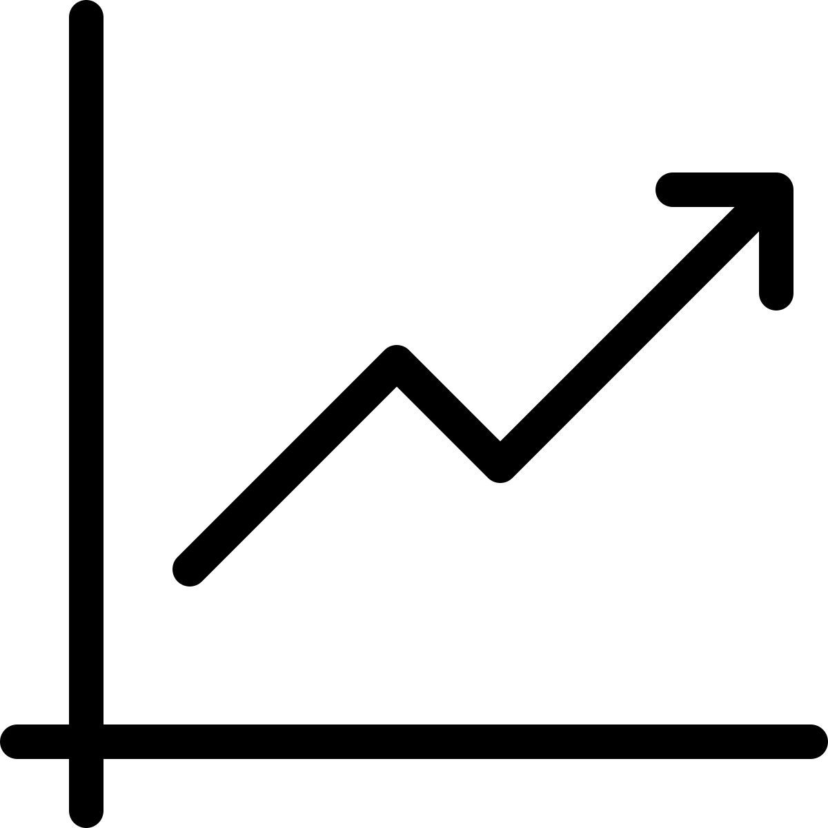 arrow chart icon