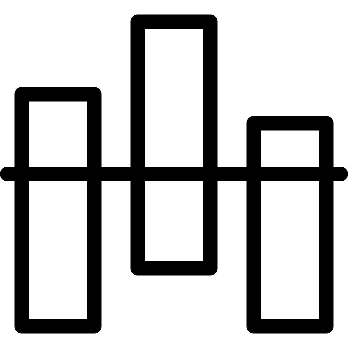 gráfico de barras icon