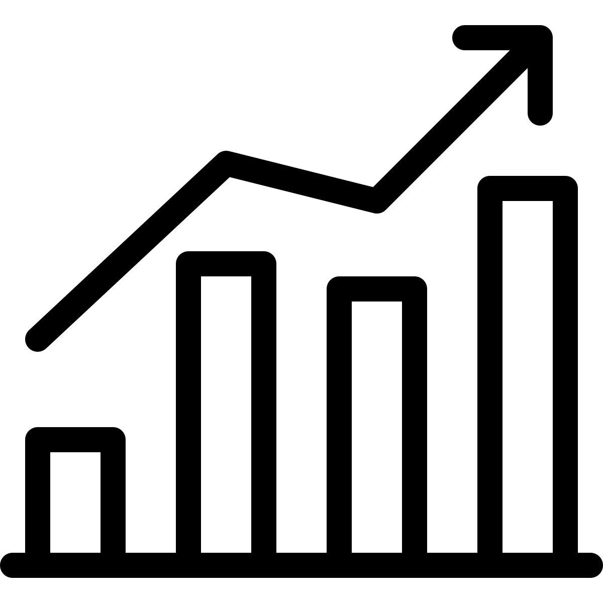 growth chart icon