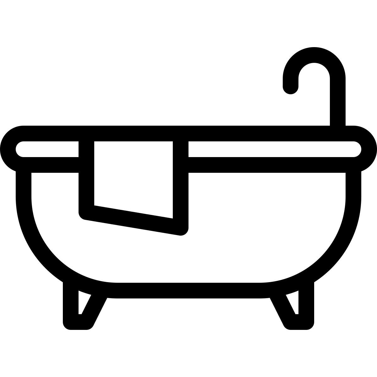 banheira e chuveiro icon