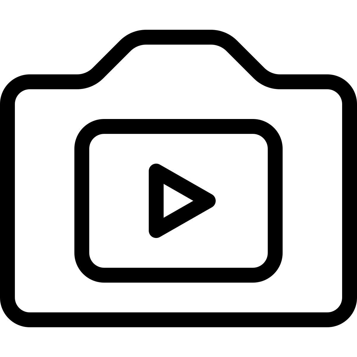 écran de l'appareil photo icon