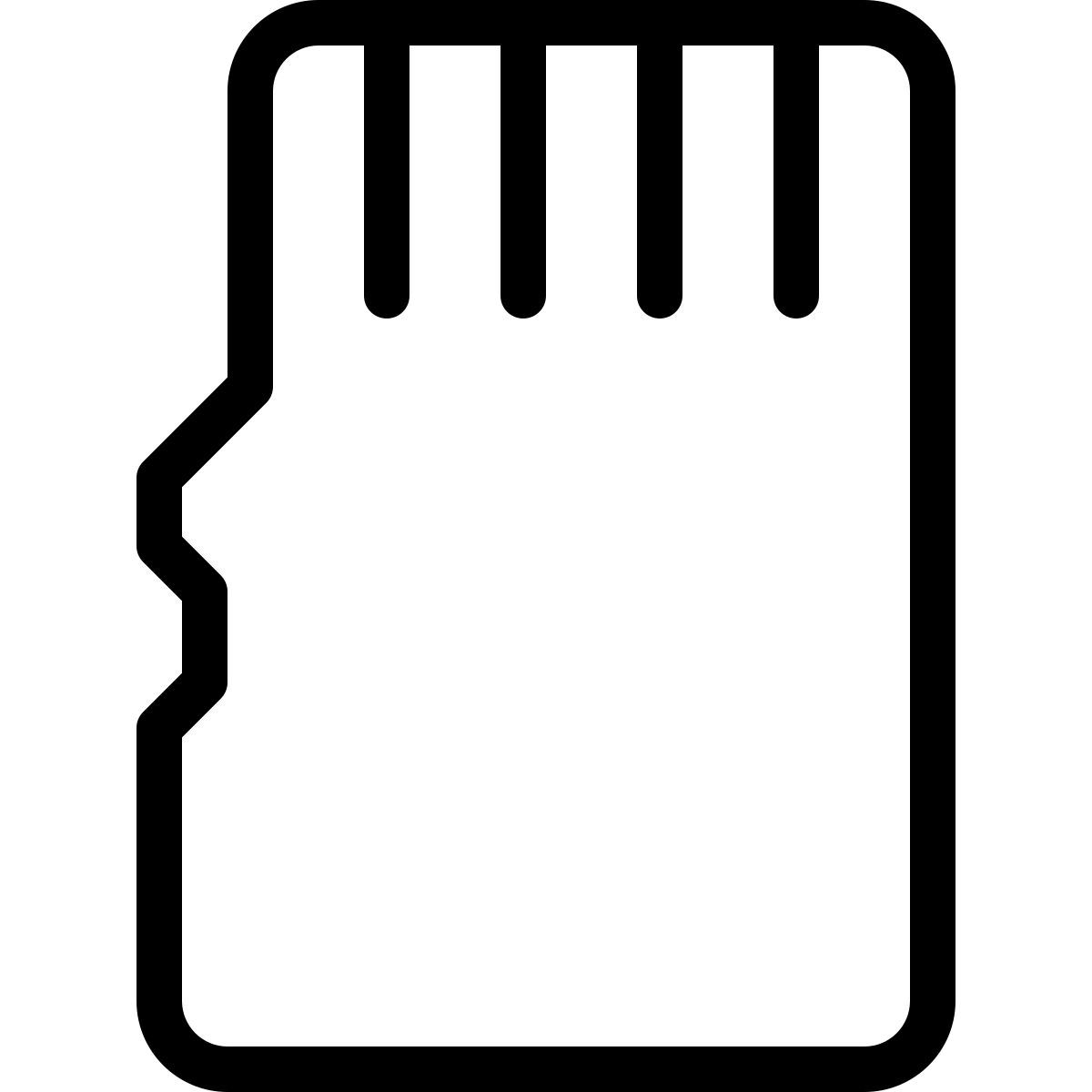 micro sd icon
