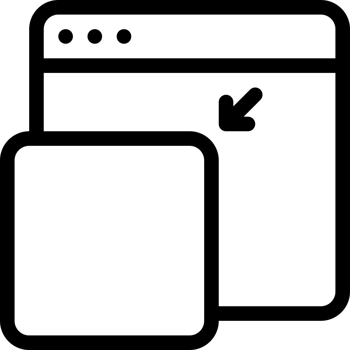 minimize icon
