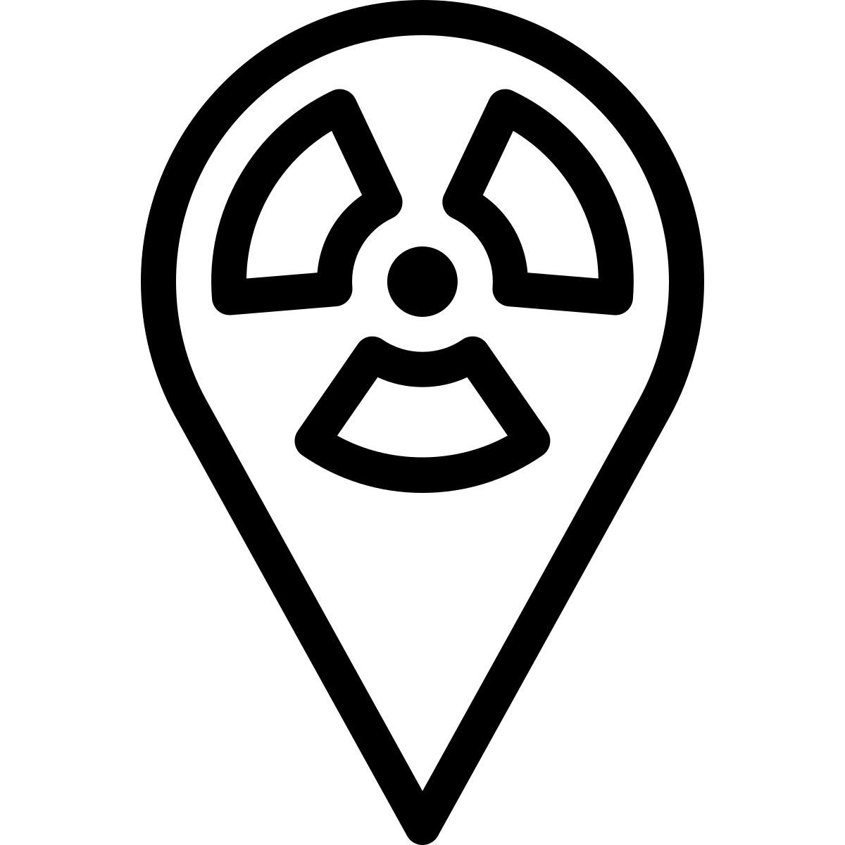 核施設の位置 icon
