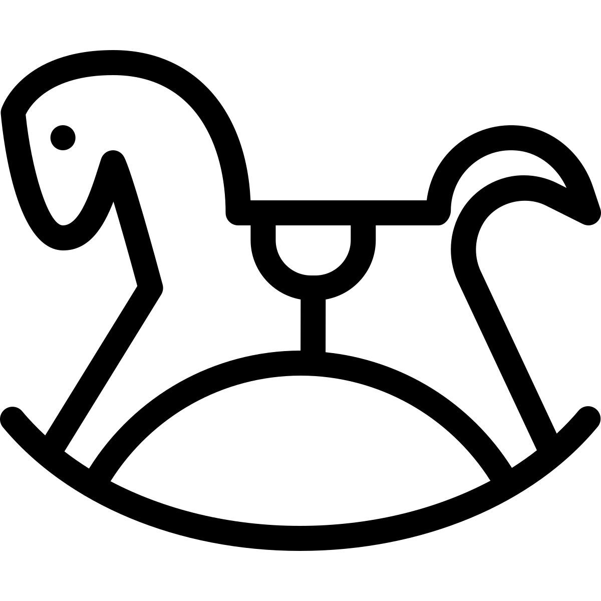 rocking horse icon