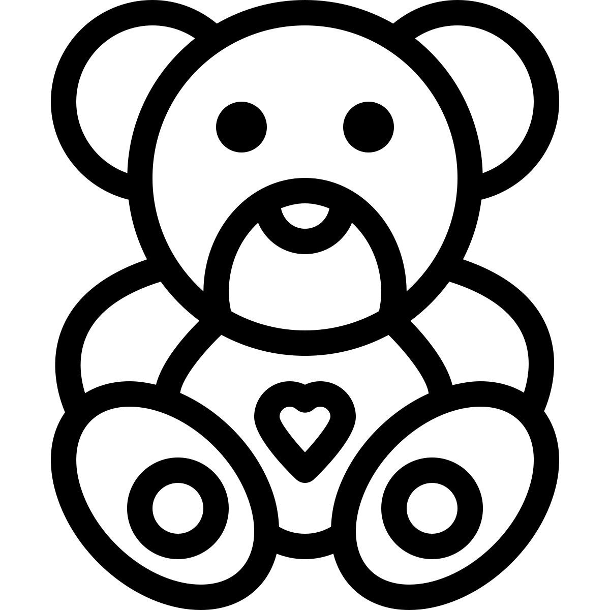 teddy bear icon