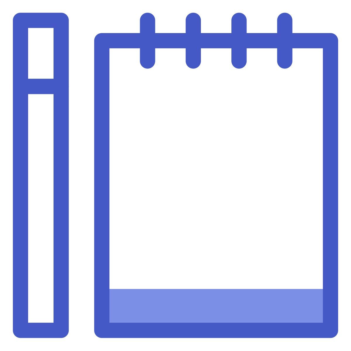 bloco de anotações icon