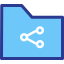 external archive-folderino-blue-tone-royyan-wijaya-6 icon