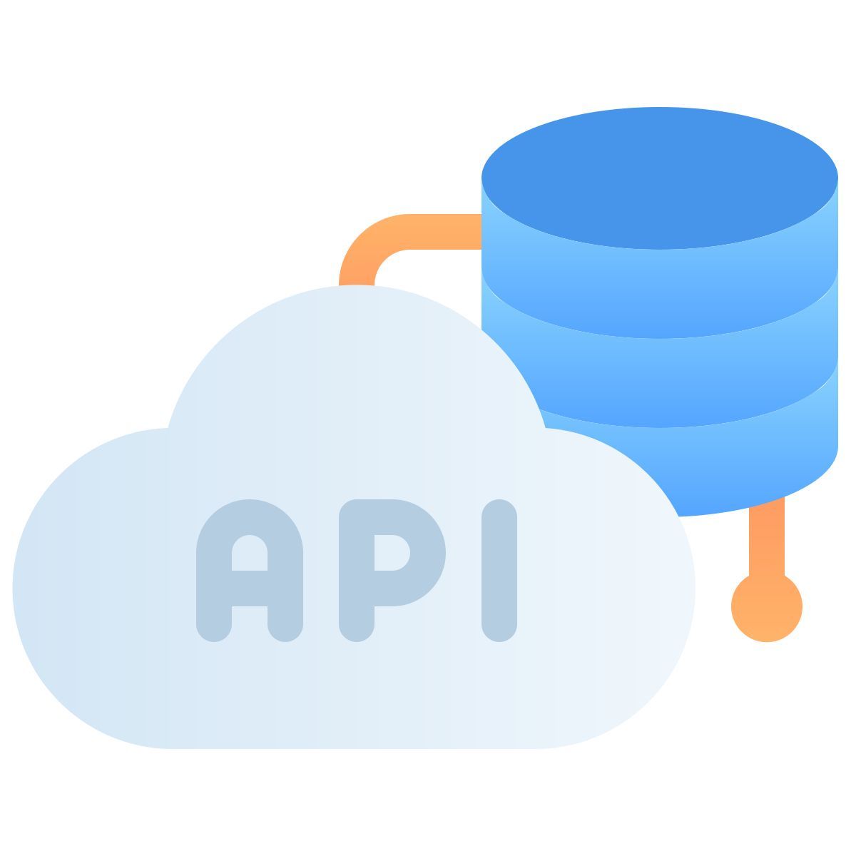 api cloud data icon