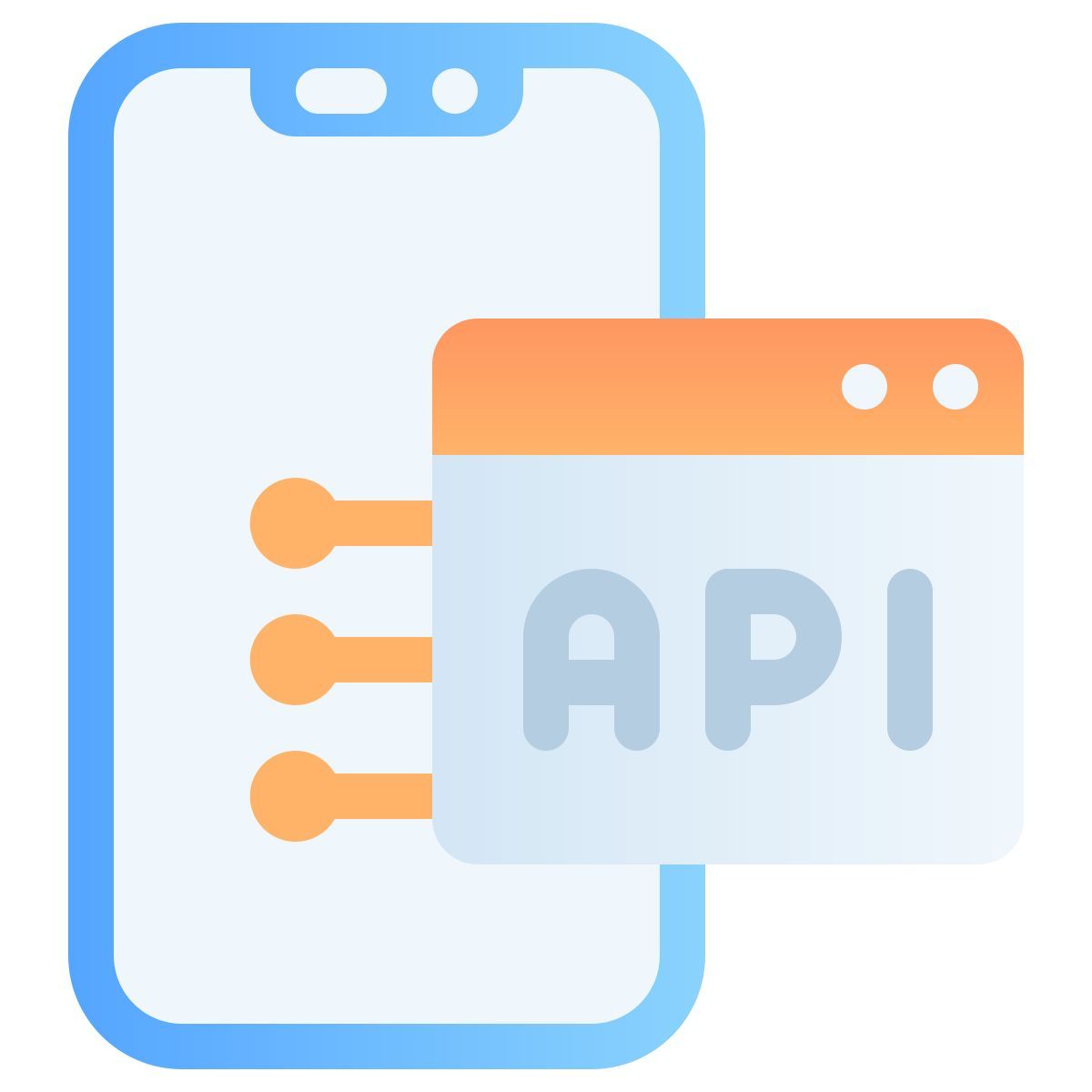 api mobile program icon